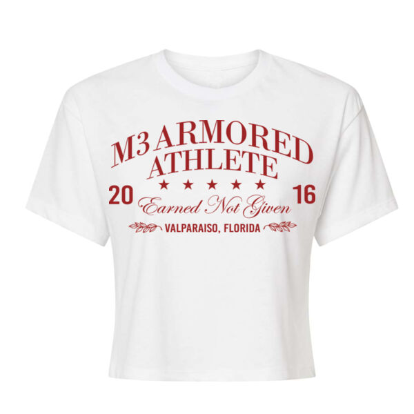 EARNED NOT GIVEN - WOMEN'S CROP T-SHIRT - $Y7XDAC$ Thumbnail