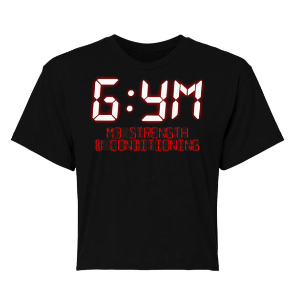 GYM TIME - WOMEN'S CROP T-SHIRT - $PRZ2VC$ Thumbnail