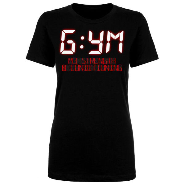 GYM TIME - WOMEN'S FITTED T-SHIRT - $PRZ2VC$ Thumbnail